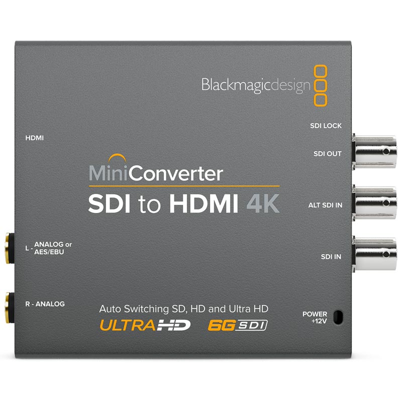 Blackmagic DesignConverters Mini Converter SDI to HDMI 4K